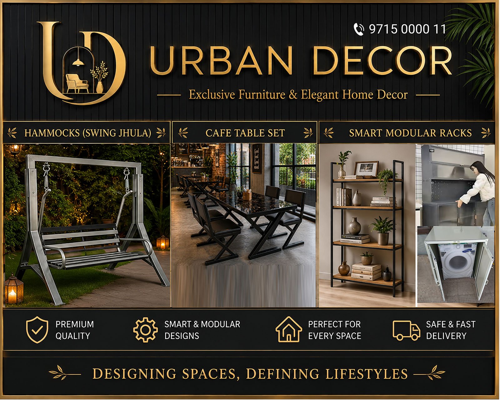 Products of Urban Decor Steel Furniture Nepal